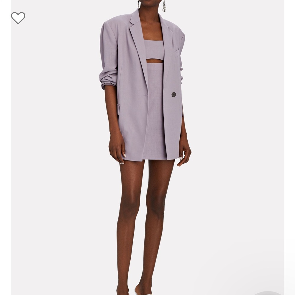 Zeynep Arçay lavender blazer, size 2